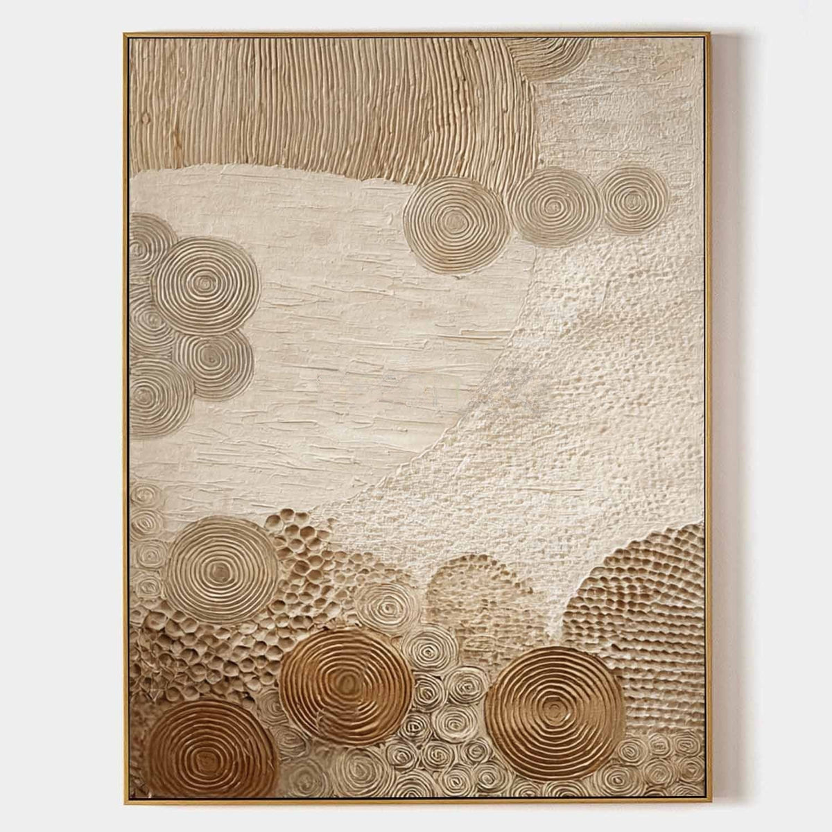 Sandstone Spirals in Raised Relief