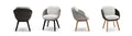 Modern Teak Outdoor Dining Set - Lifestyle Setting