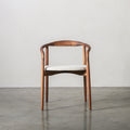 Scandinavian Natural Wood Dining chair - Room Setting