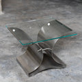 Sculpted Steel Side Table - View 2