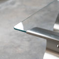 Sculpted Steel Side Table - View 3