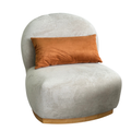 Sculptural Modern Club Chair - Detail View