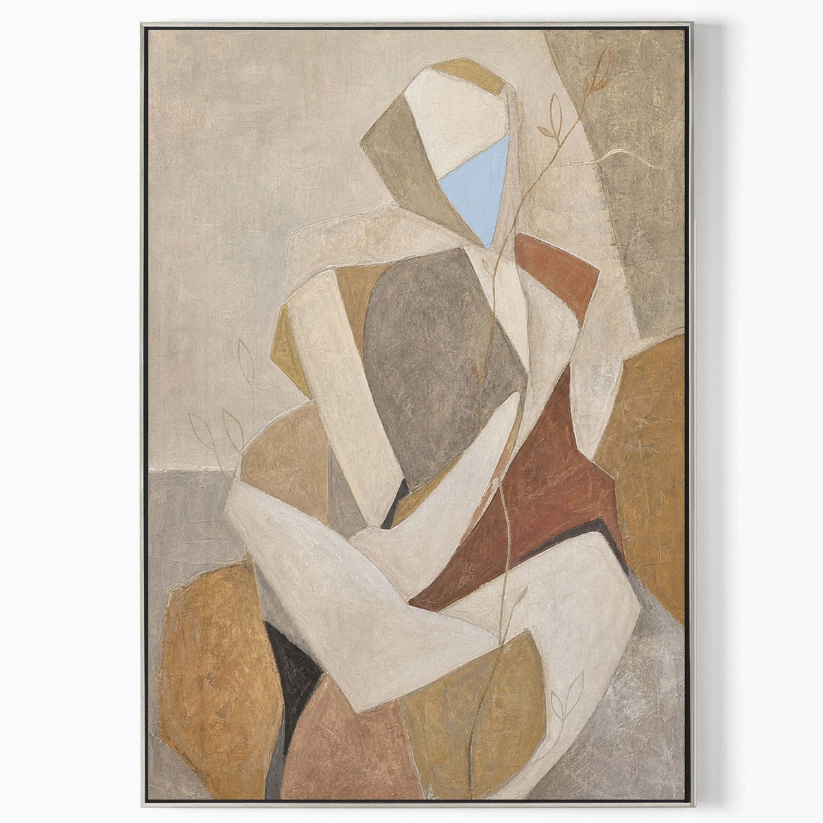 Seated Figure in Earthen Planes
