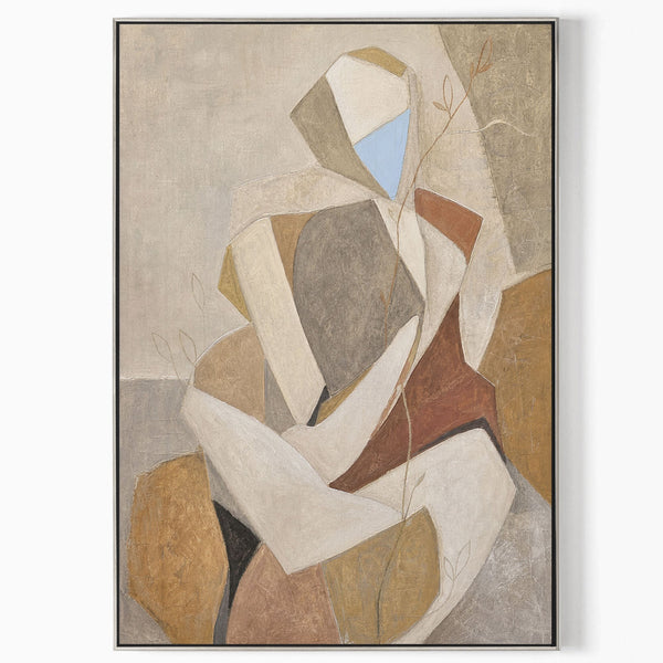 Seated Figure in Earthen Planes