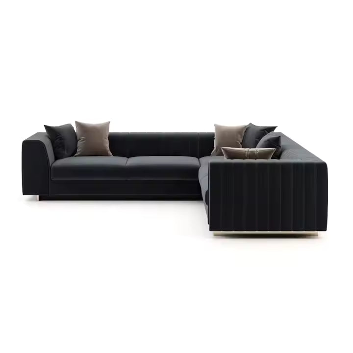 sectional sofas velvet