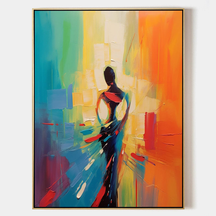 Silhouette in a Sunlit Spectrum