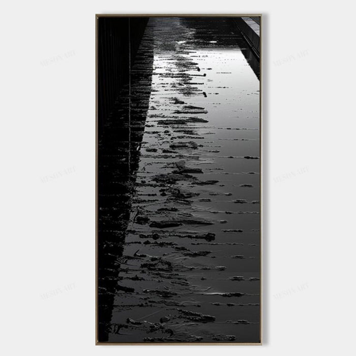 Silver Light on Black Water