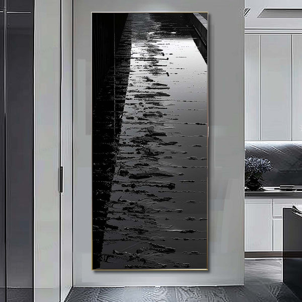 Silver Light on Black Water