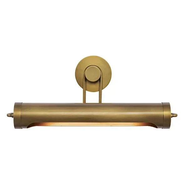 Slim Steel Arm Linear Brass Picture Light