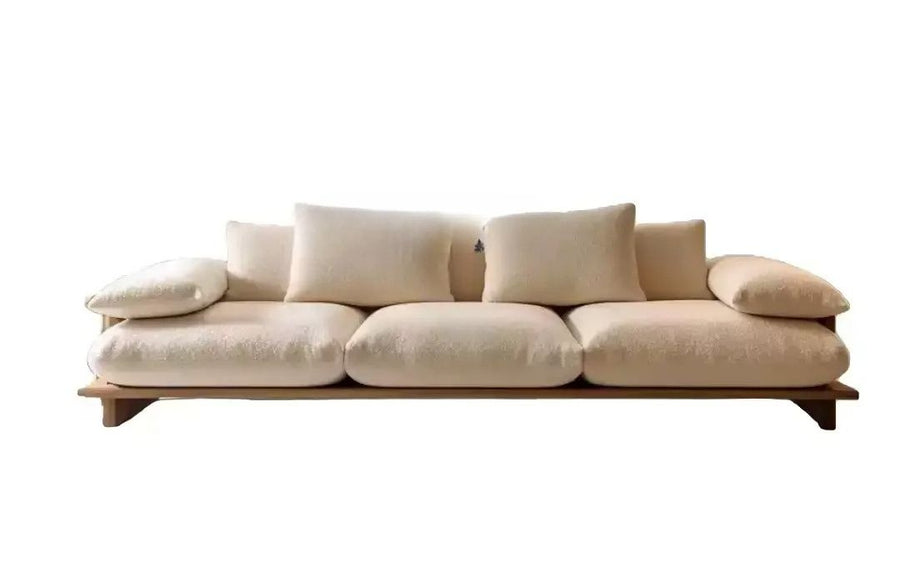 Sofa Wabi-Sabi base de madera maciza - Main View