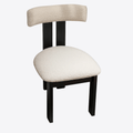 Soft Bouclé Dining Chair - View 1
