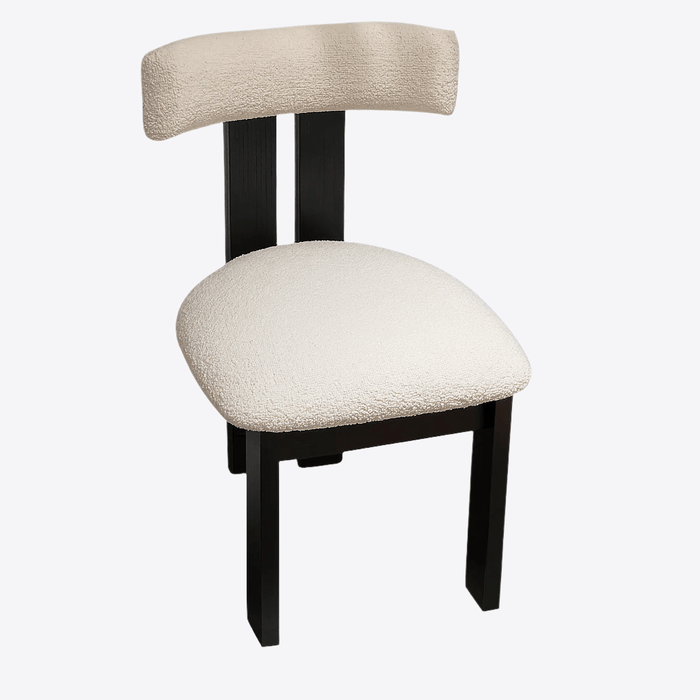 Soft Bouclé Dining Chair - View 1
