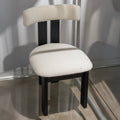 Soft Bouclé Dining Chair - View 2