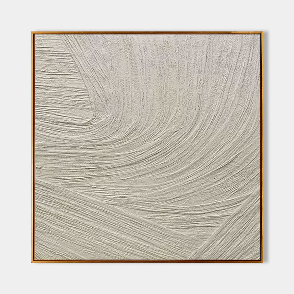 Sweeping Ivory Plaster Currents