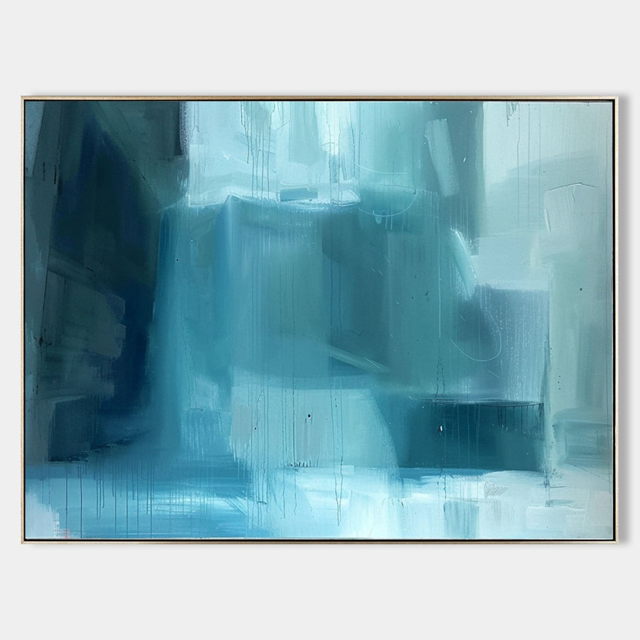 Teal Veils of Falling Light