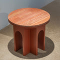 Terracotta Arch Accent Table - View 2