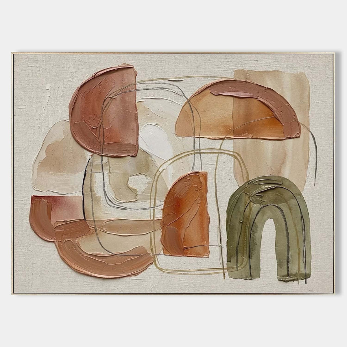 Terracotta Arches and Olive Rainbow