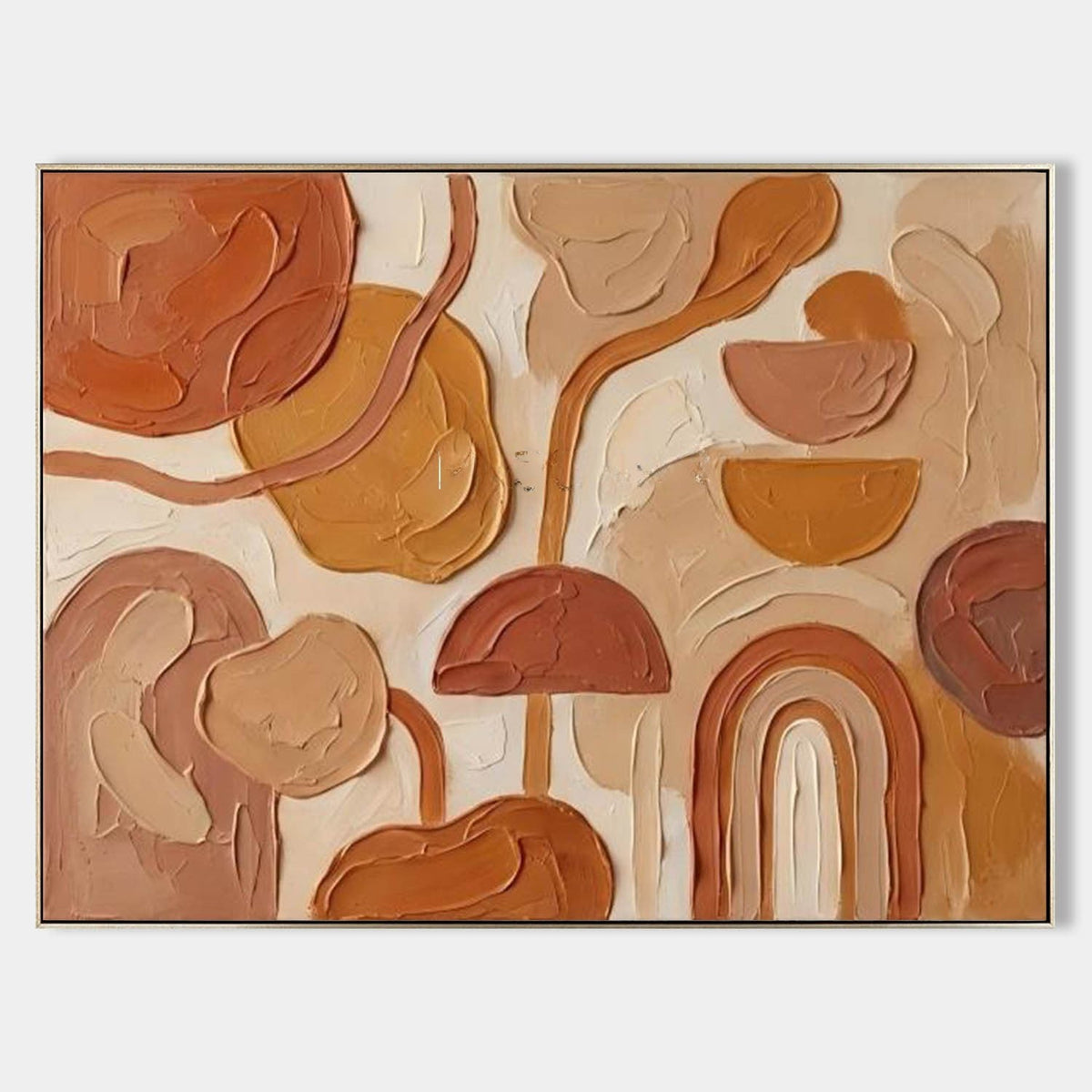 Terracotta Arches and Organic Forms