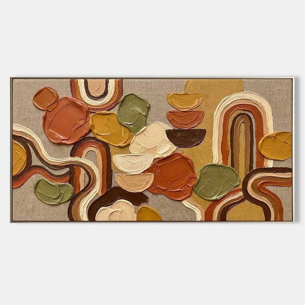 Terracotta Arches and Pebble Forms