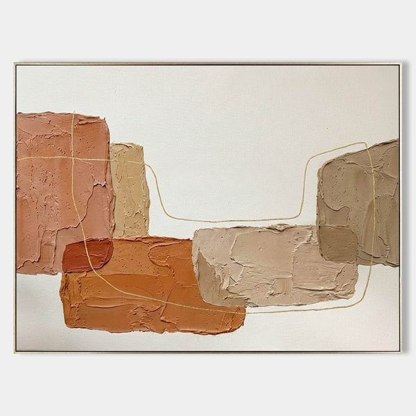 Terracotta Blocks with Golden Thread