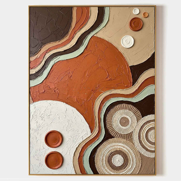 Terracotta Waves and Sculpted Circles