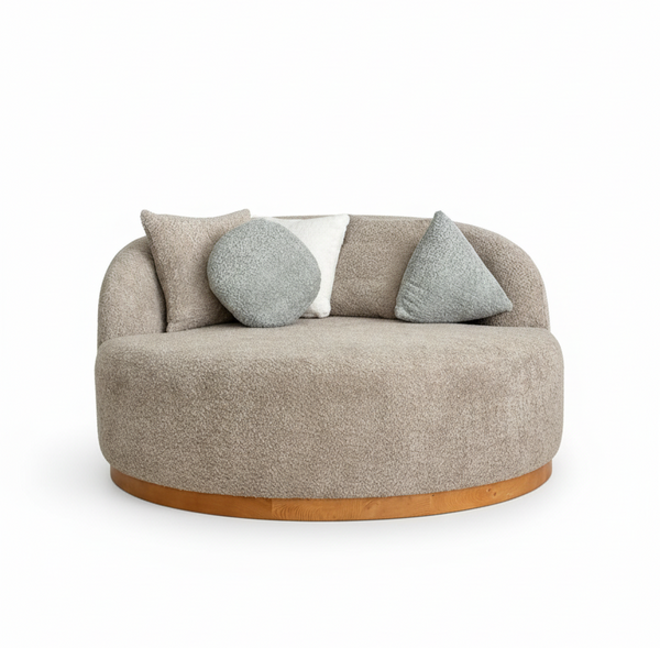 The Serene Circular Indoor Daybed - Main View