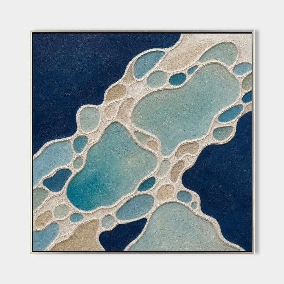 Tidal Pools in Deep Navy