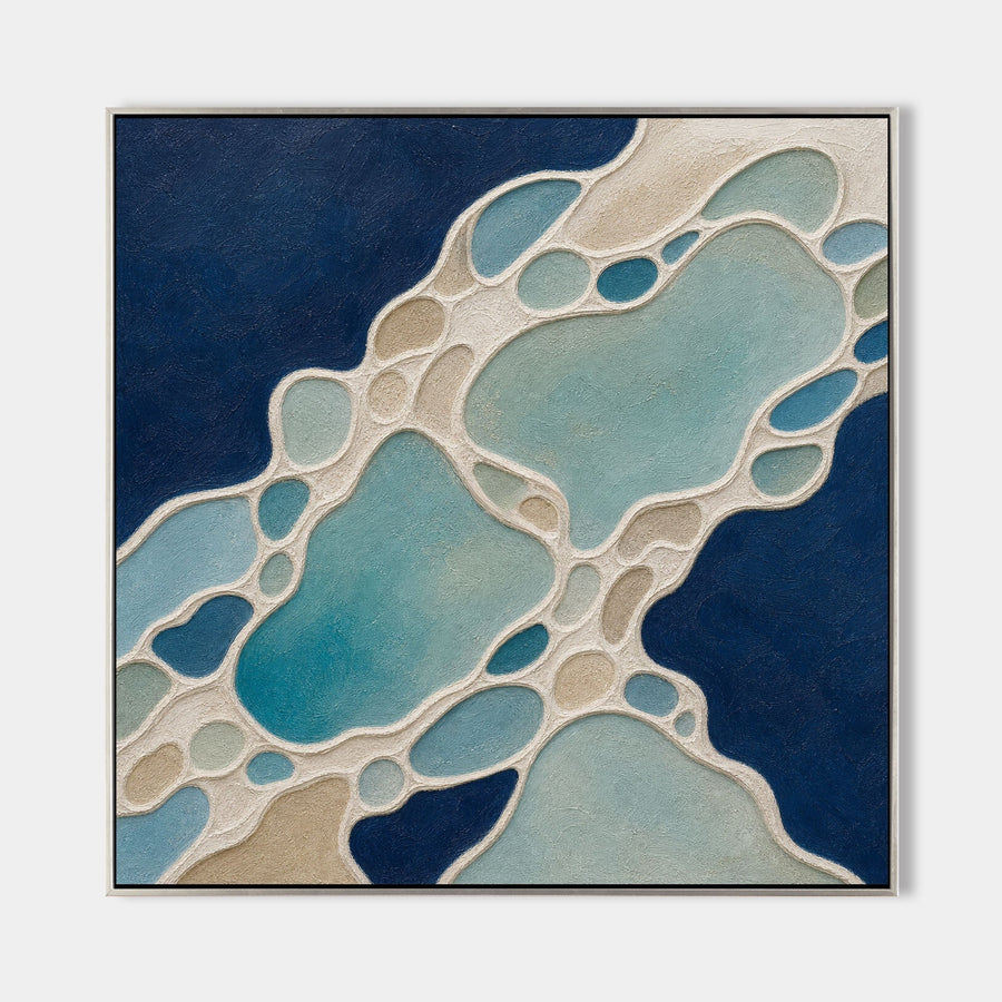 Tidal Pools in Deep Navy
