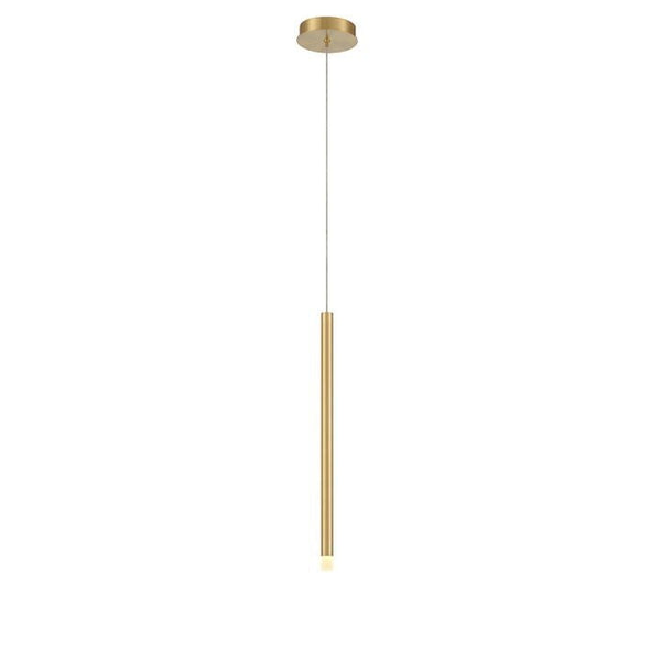 Tiered Glowing Tube Aluminum Pendant