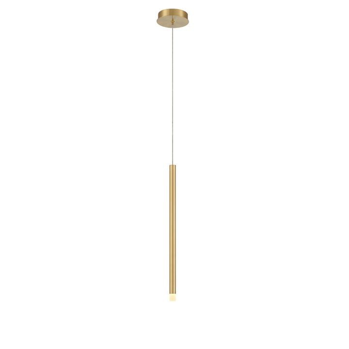 Tiered Glowing Tube Aluminum Pendant