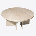 Travertine Arch Coffee Table - View 1