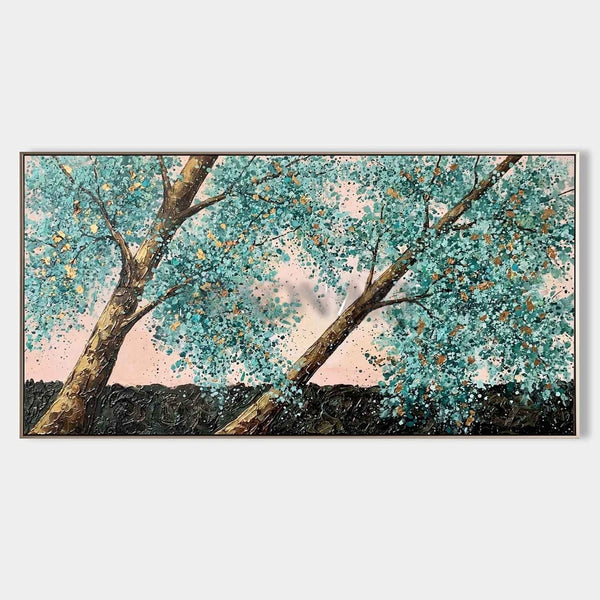 Turquoise Canopy in Golden Light