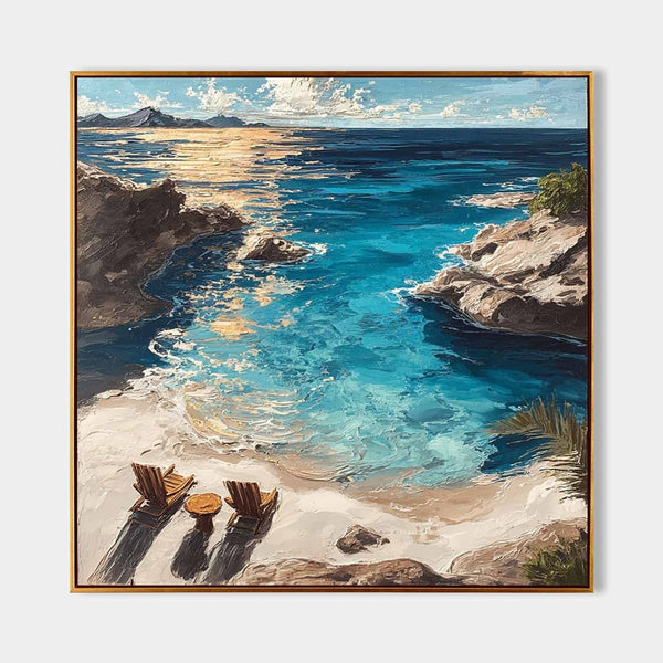 Turquoise Cove with Beach Chairs