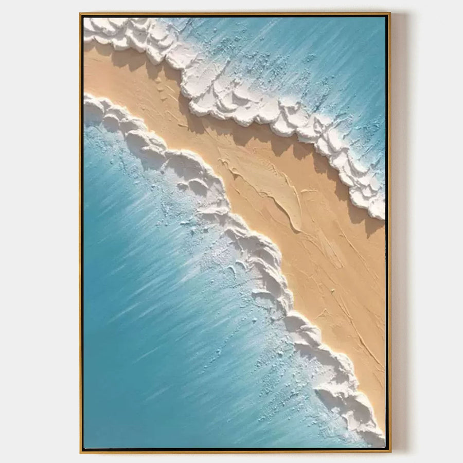 Turquoise Tide on Golden Sand