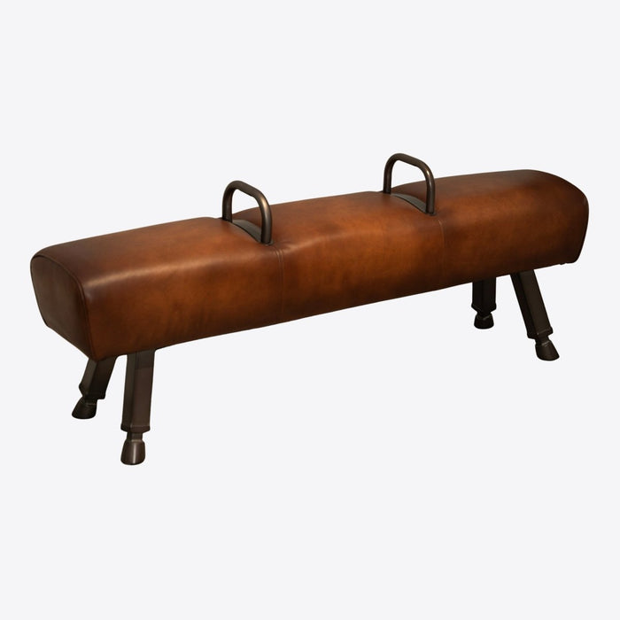 Vault Leather Bench - View 1