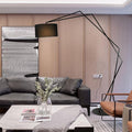 Modern Geometric Arc Floor Lamp - Main View