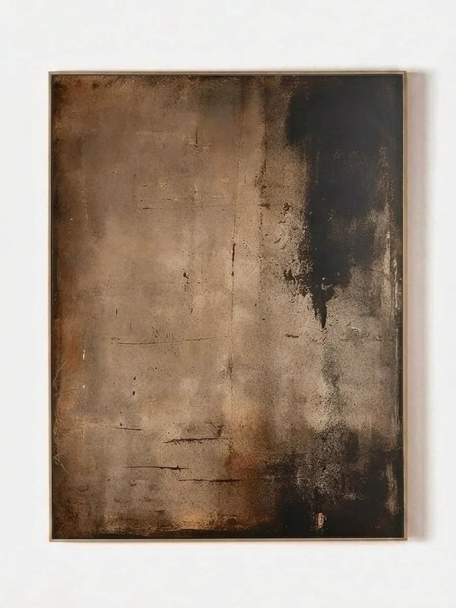 Wabi-Sabi Abstract Tranquility Painting