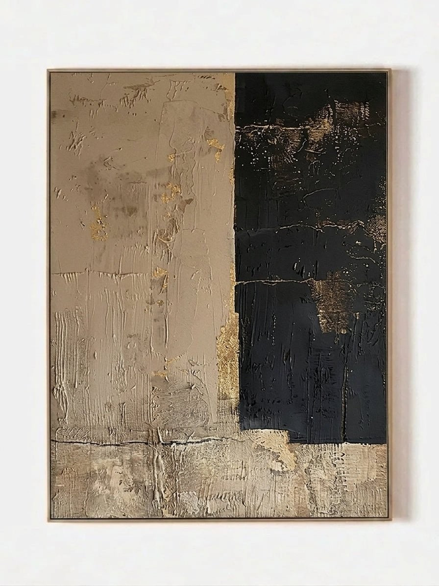 Wabi-Sabi Abstract Tranquility Painting