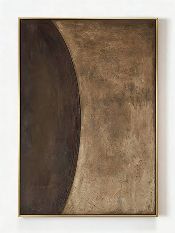 Wabi-Sabi Minimalist Abstract Painting