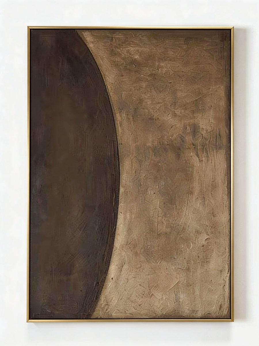 Wabi-Sabi Minimalist Abstract Painting