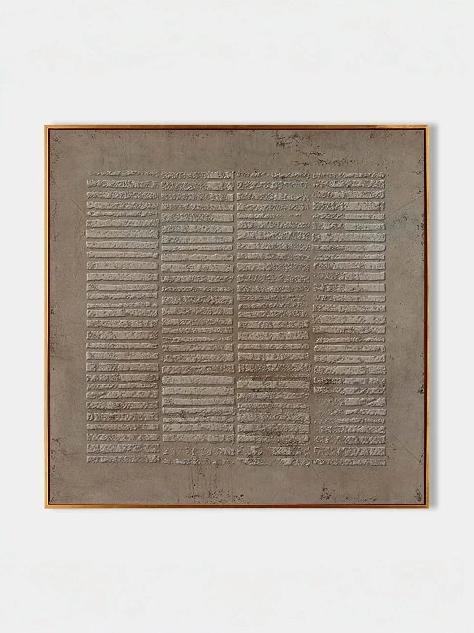 Wabi-Sabi Textured Earth Tone Wall Art