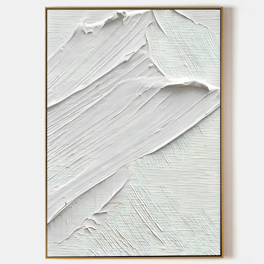 White Drift in Sculpted Relief
