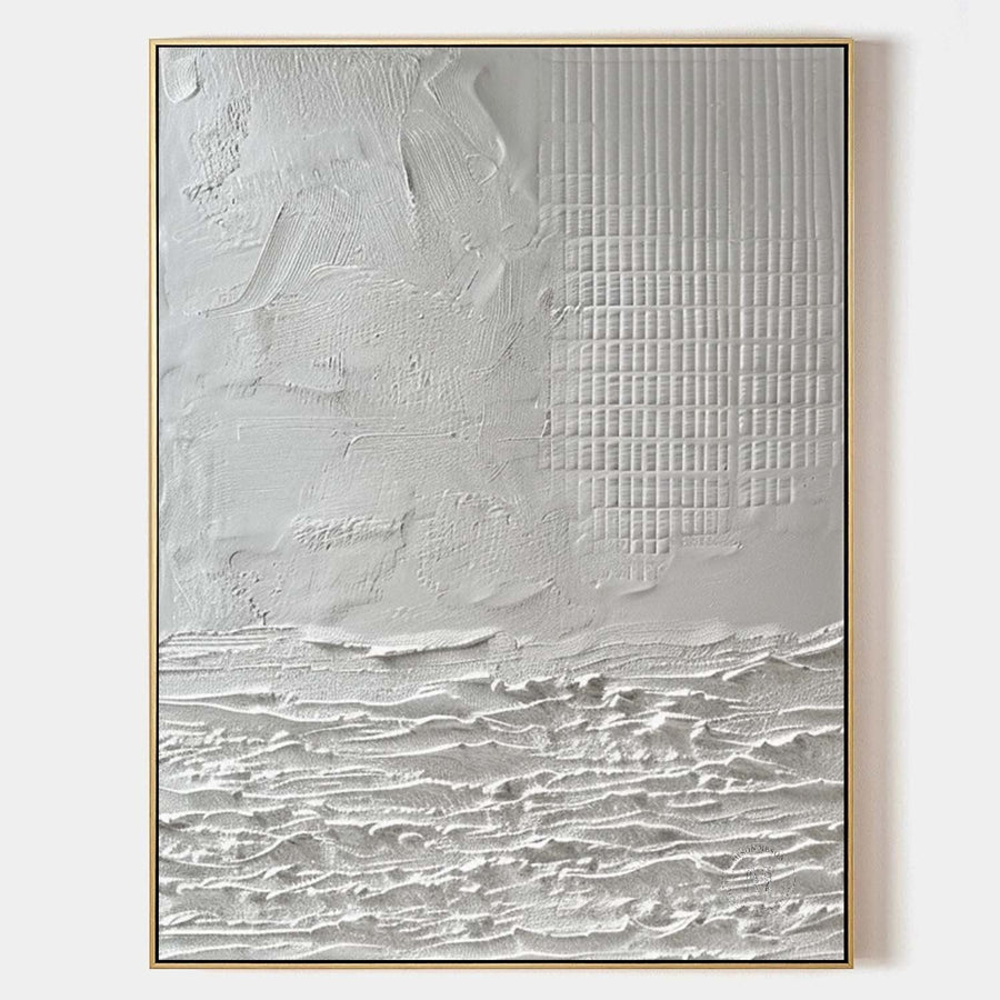 White Plaster Tide and Grid