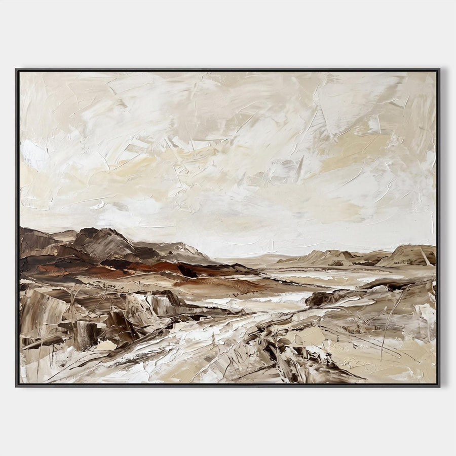 Windswept Desert Plain in Umber